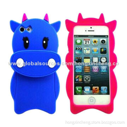 Silicone Mobile Phone Cases, Customized Designs Available, Easy to Clean